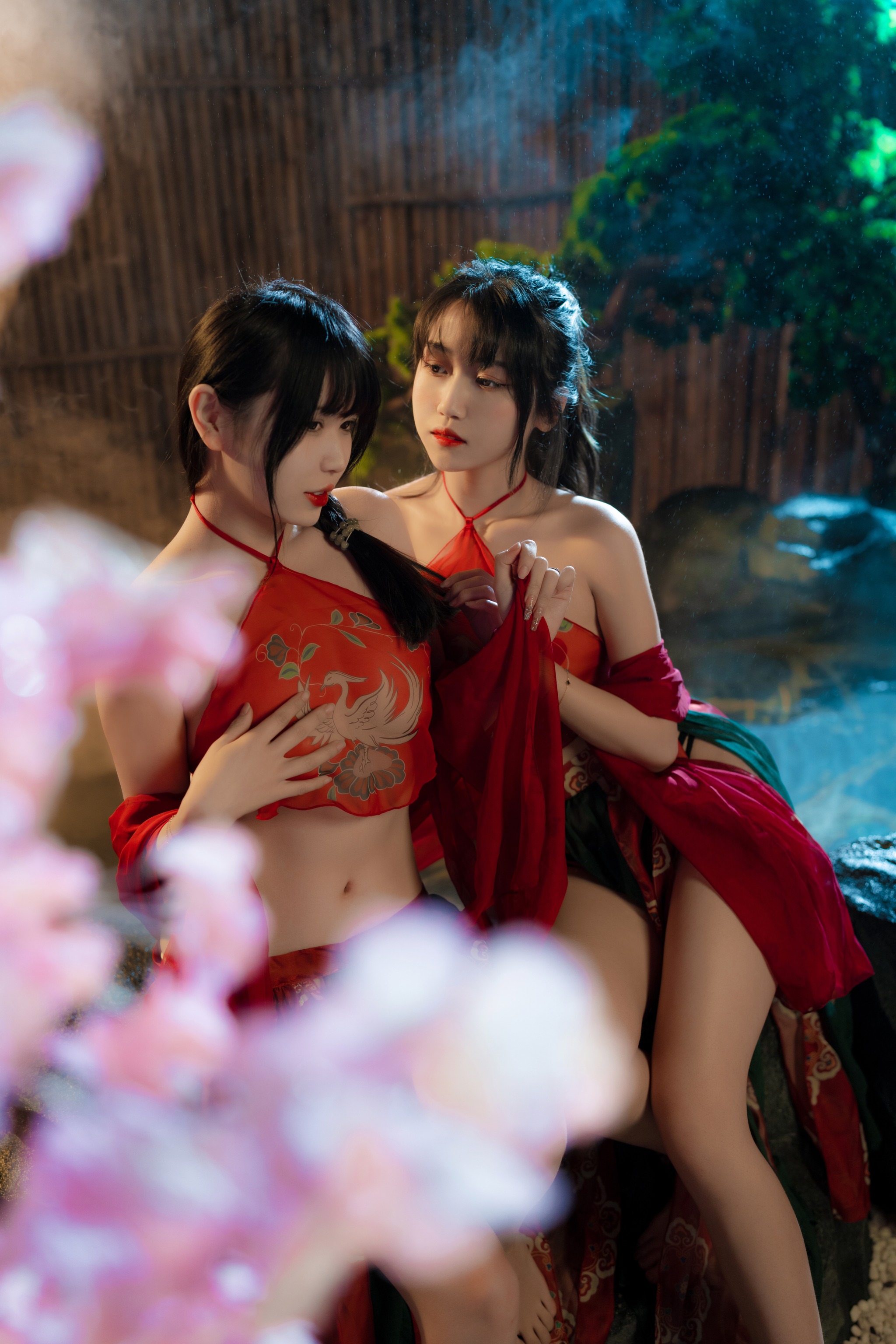 图片[1]-Tina很妖孽呀 – NO.038 古风双人 (不呆猫)[16P]-XikXak